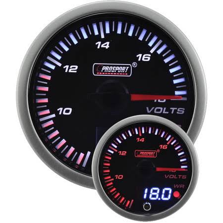 Dual Display Volt Gauge E373