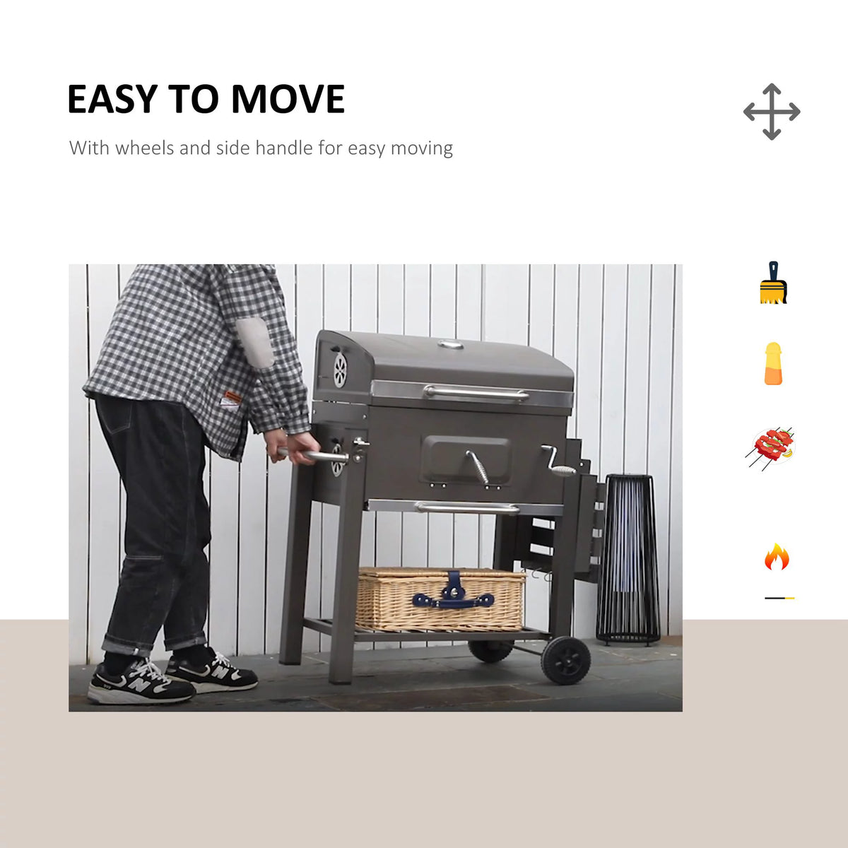 Charcoal BBQ Grill B787813