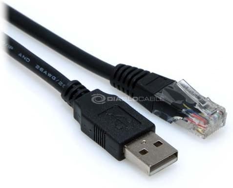 6ft USB to RJ45 Console Cable 5-Pack S534