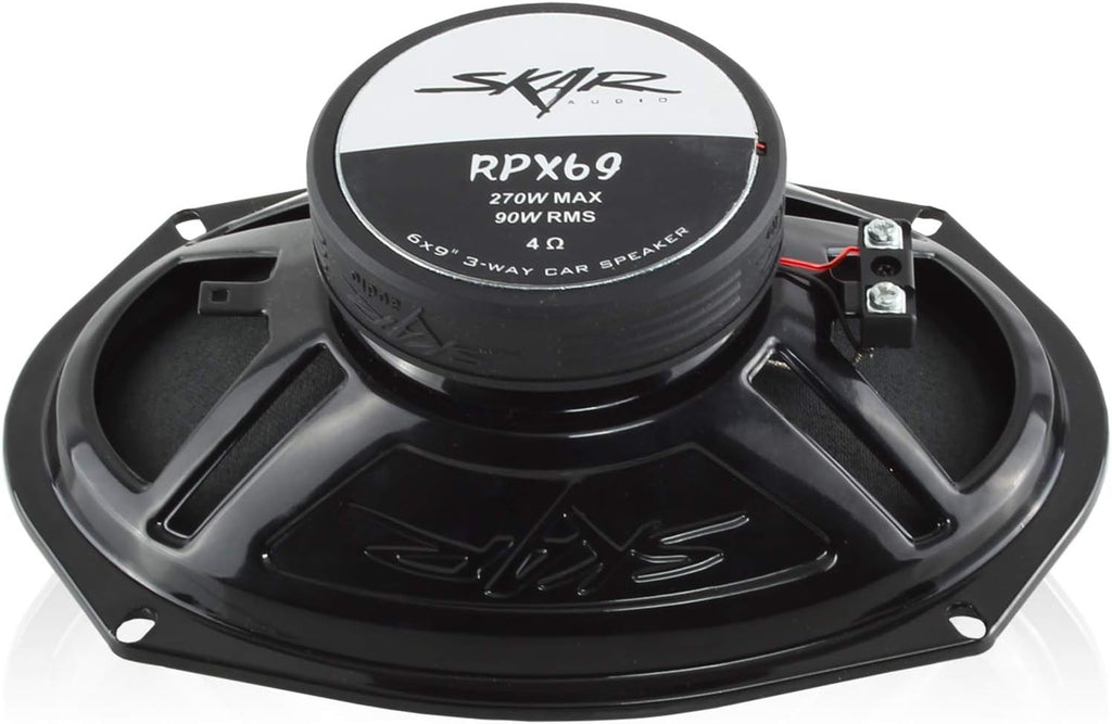 6.5 200W 2-Way Coaxial Car Speakers, Pair O64004