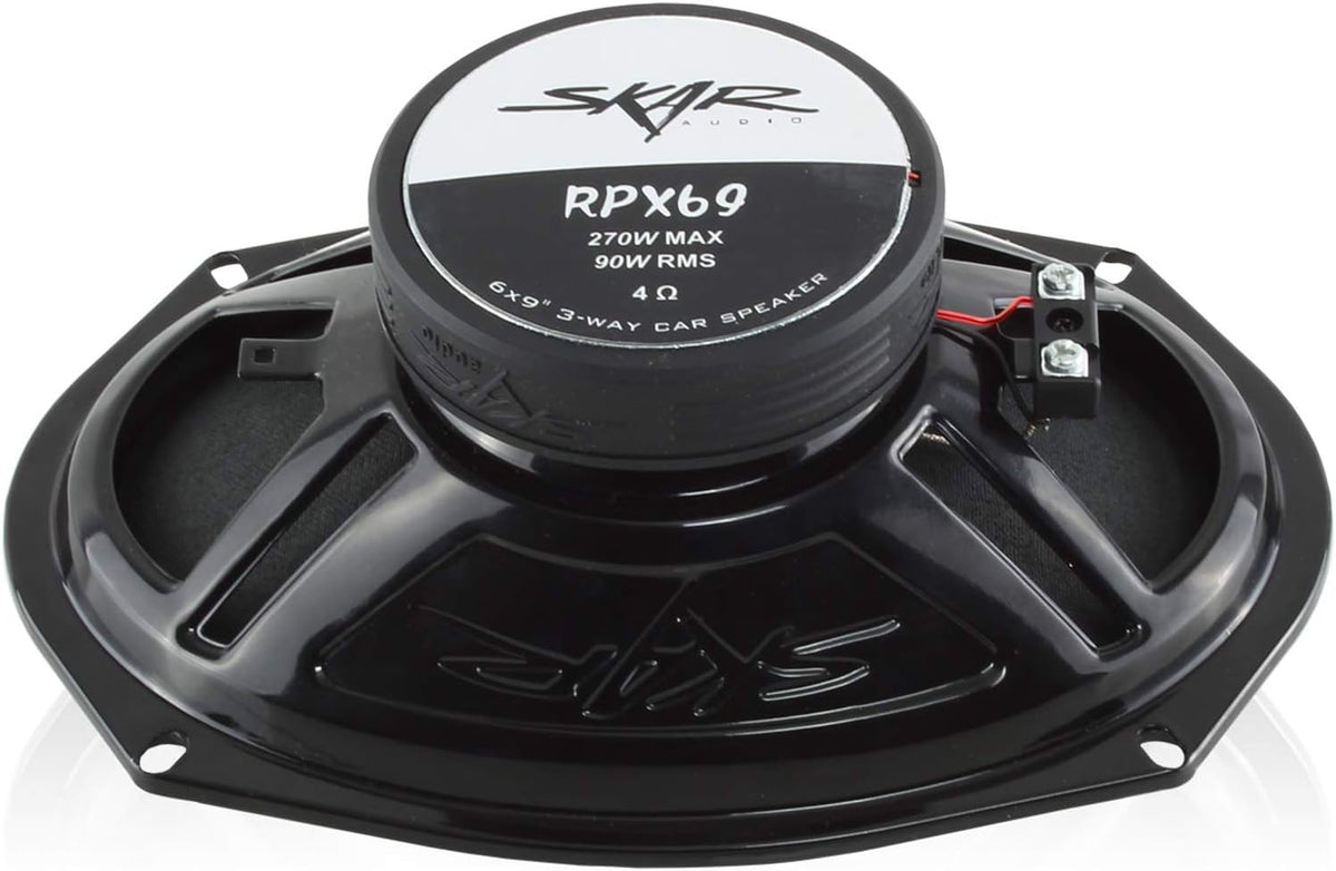 6.5 200W 2-Way Coaxial Car Speakers, Pair O64004
