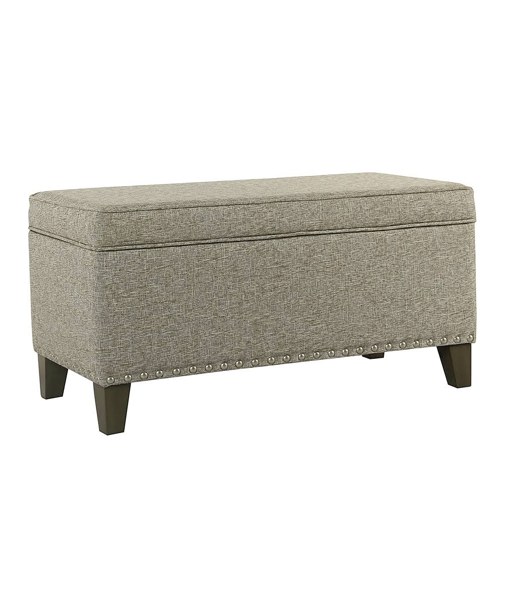 Large Storage Bench with Nailhead Trim U1714