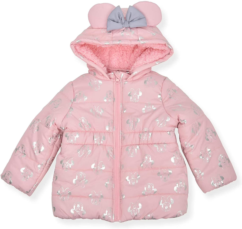 Minnie Mouse Girls Puffer Coat U214
