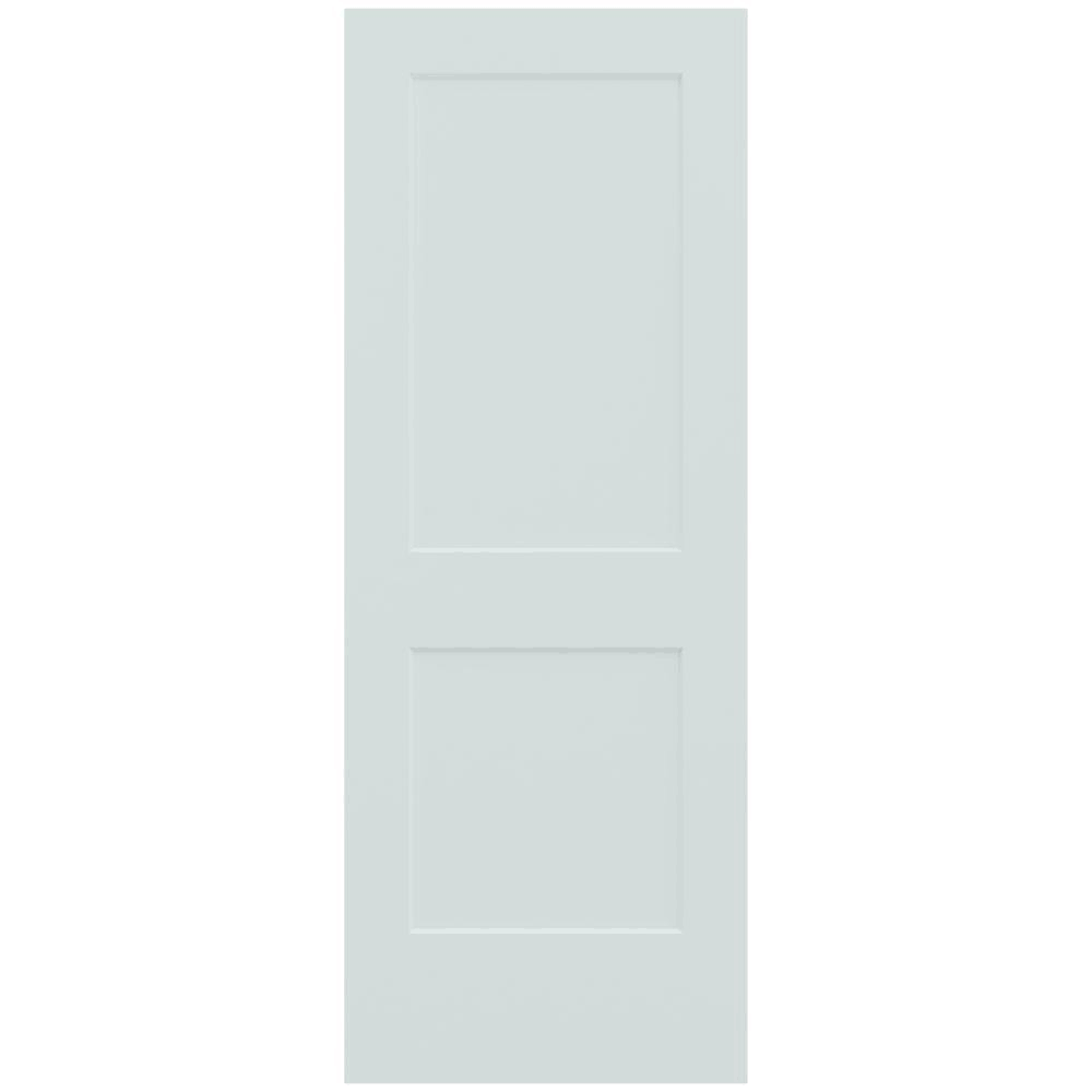 Light Gray Painted Solid Core Molded Composite MDF Interior Door Slab M875