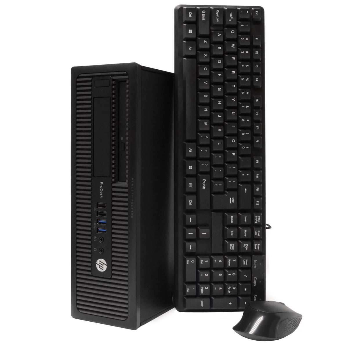 Pre-Owned Desktop Computer PC, Intel Quad-Core i5, 240GB SSD, 16GB DDR3 RAM, Windows 10 Home, 22in Monitor, Keyboard and Mouse M229