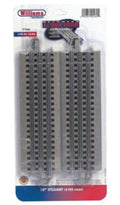 O Gauge E-Z Track 10" Straight Pack-4 Multi-Colored T79425