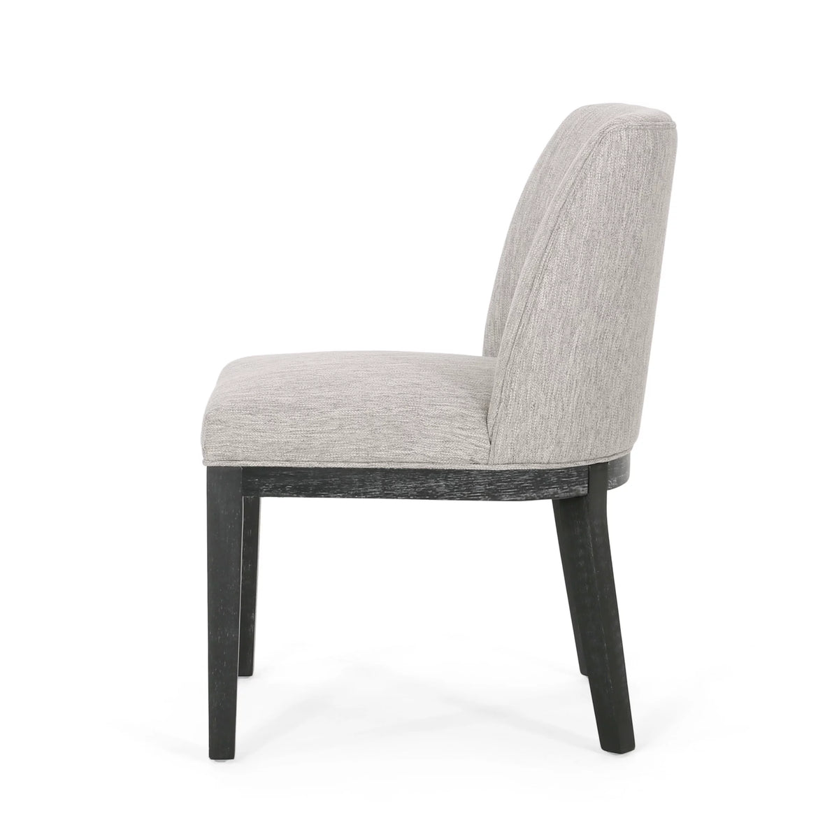 Fabric Upholstered Wood Dining Chairs, Set of 2 Z78925