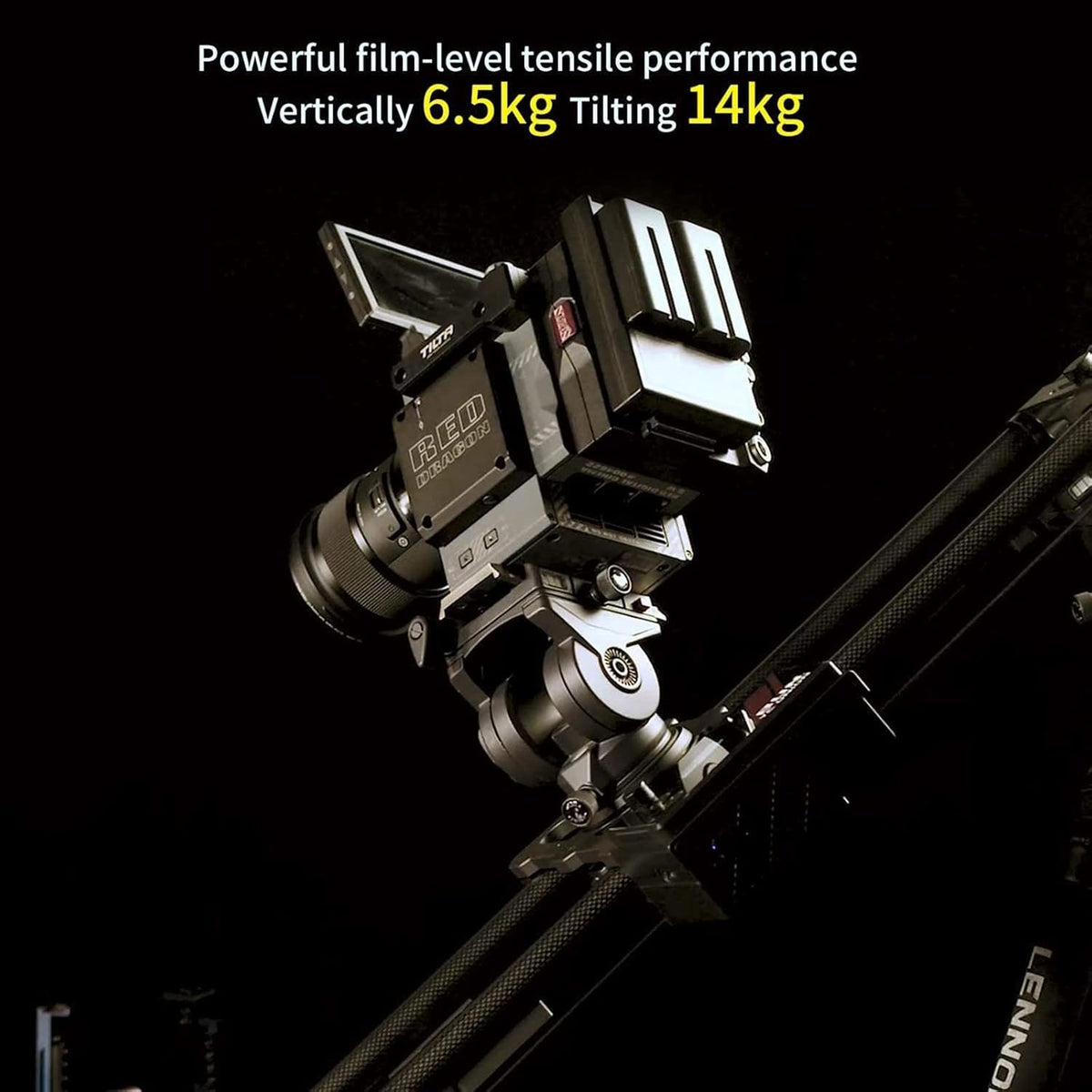 Motorized Camera Slider 80cm Carbon Fiber with APP Control V940