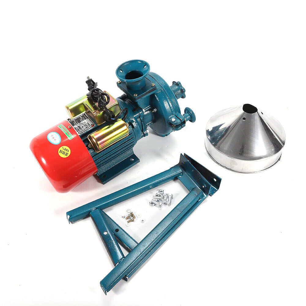 110V Electric Mill Grinder 3000W Commercial Grain Grinding Machine J17826