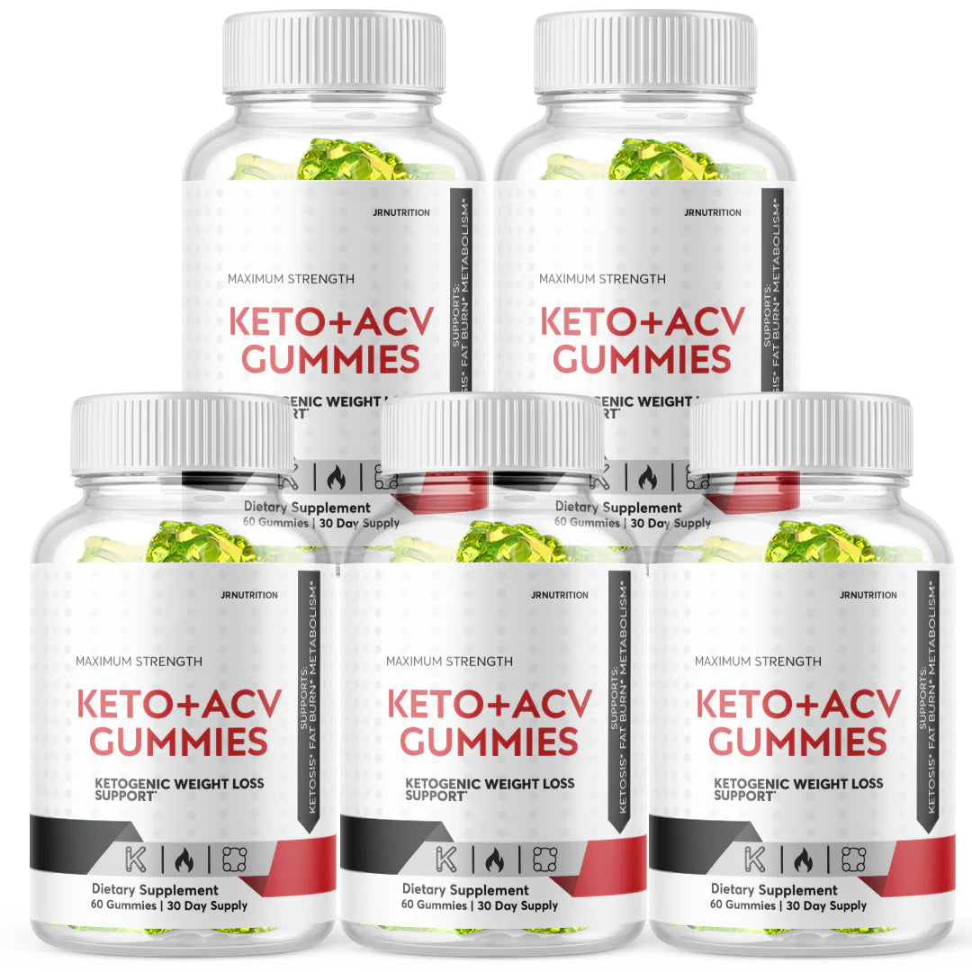 Keto ACV Gummies Maximum Strength 5 Bottles G467073
