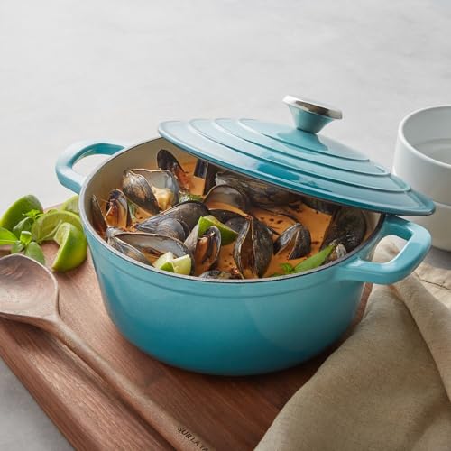 Enameled Cast Iron Covered Dutch Oven, 4 qt. Y2813