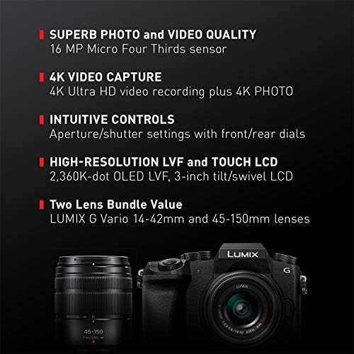 16 Megapixel 4K Mirrorless Camera with 14-42 mm Lens Kit U2273