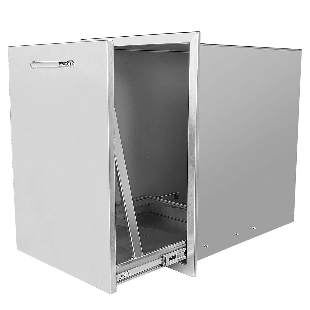 Stainless Steel Propane Tank Drawer W16XD18XH22.3 Inches I3431