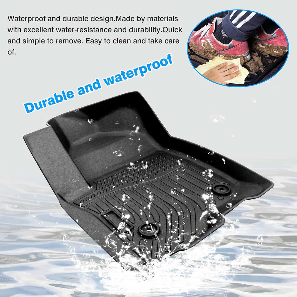 All Weather Floor Liner 2 Row Heavy Duty Pack of 2 O5001