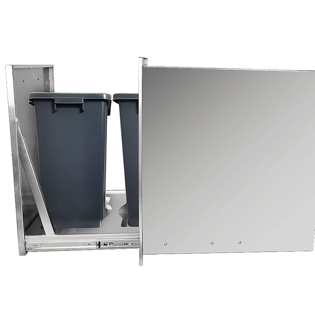 Stainless Steel Propane Tank Drawer W16XD18XH22.3 Inches I3431