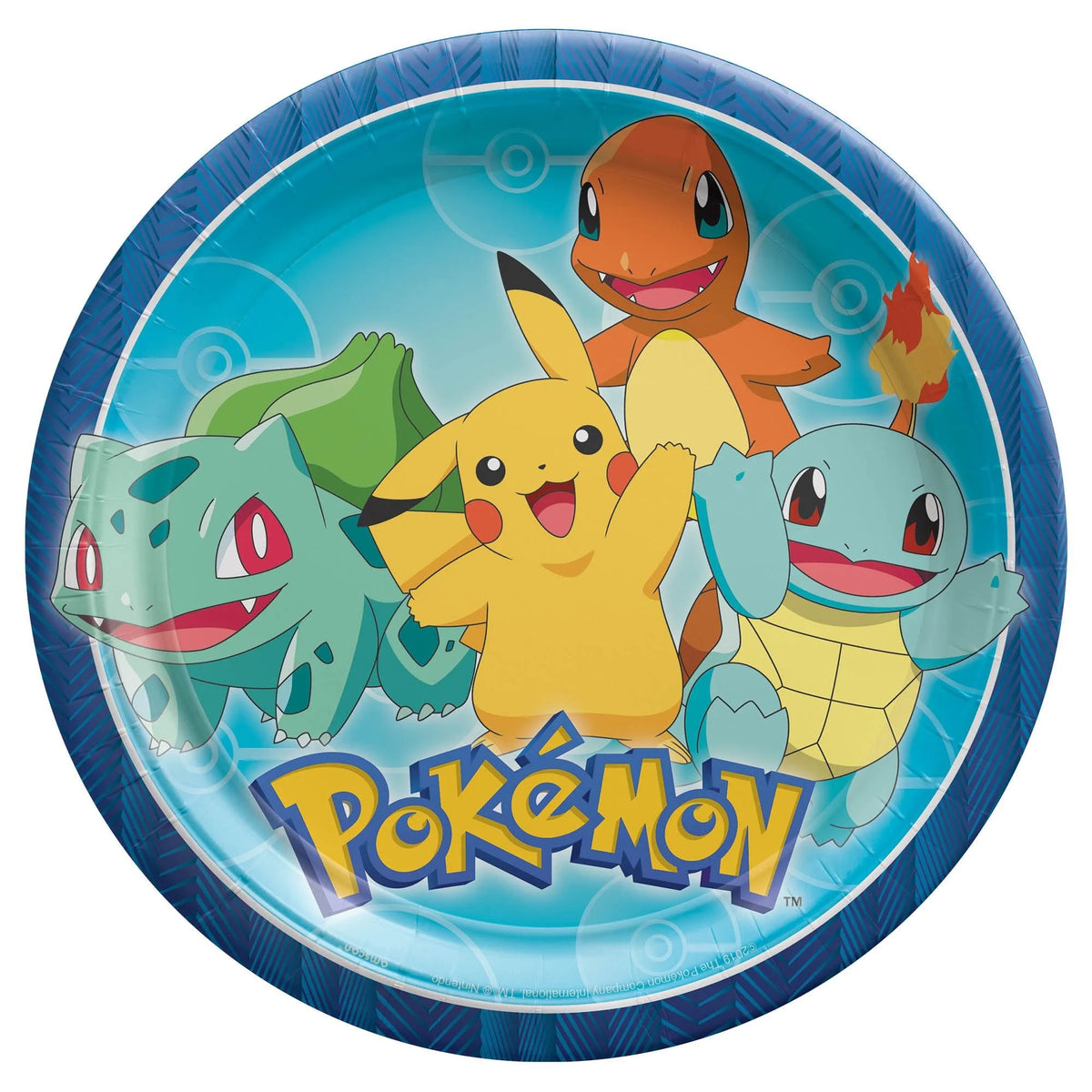 Pokemon Party Pack Bundle, Seats 16: Plates, Cups and Napkins R402417