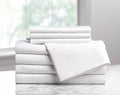 White King Size Fitted Sheet, 80 in. L, Pack of 6 I222684