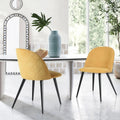 Velvet Dining Chair Set of 2 U585
