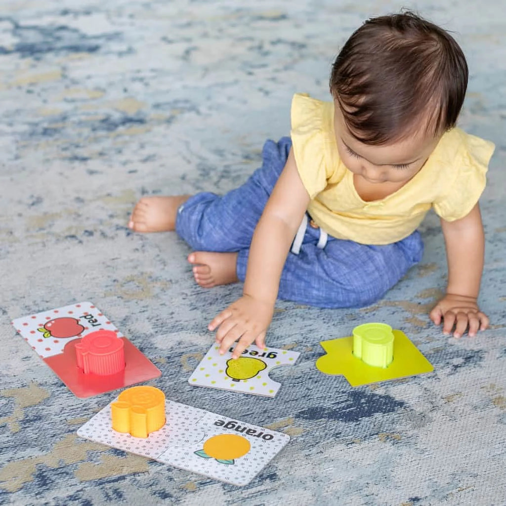 24-Piece Multicolor Fruit-Themed Jigsaw Puzzle I7742