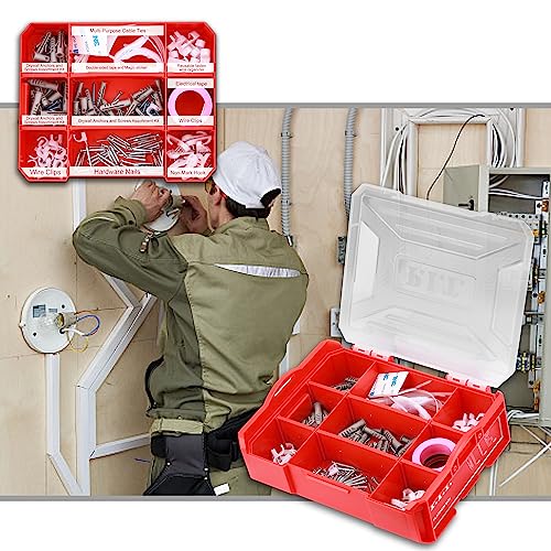 Mini Red 5-Drawer Steel Tool Box N30977