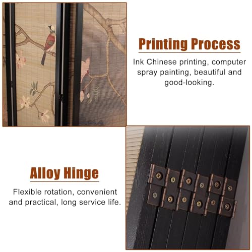 Folding Portable Screen Room Divider M698218