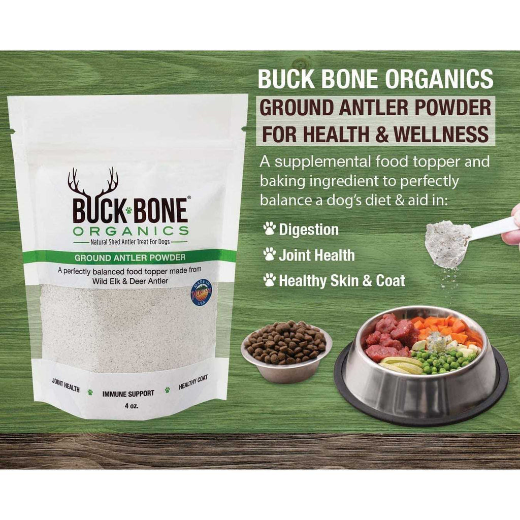 Ground Wild Elk and Deer Antler Powder for Dogs G9105