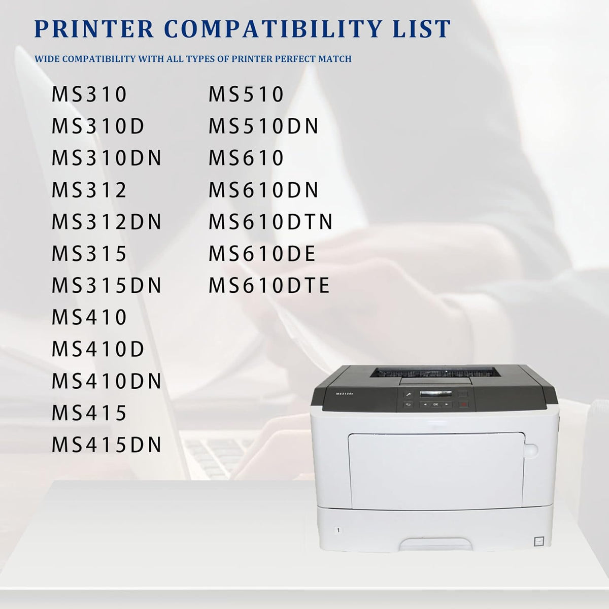 Remanufactured Black Toner Cartridge V523042