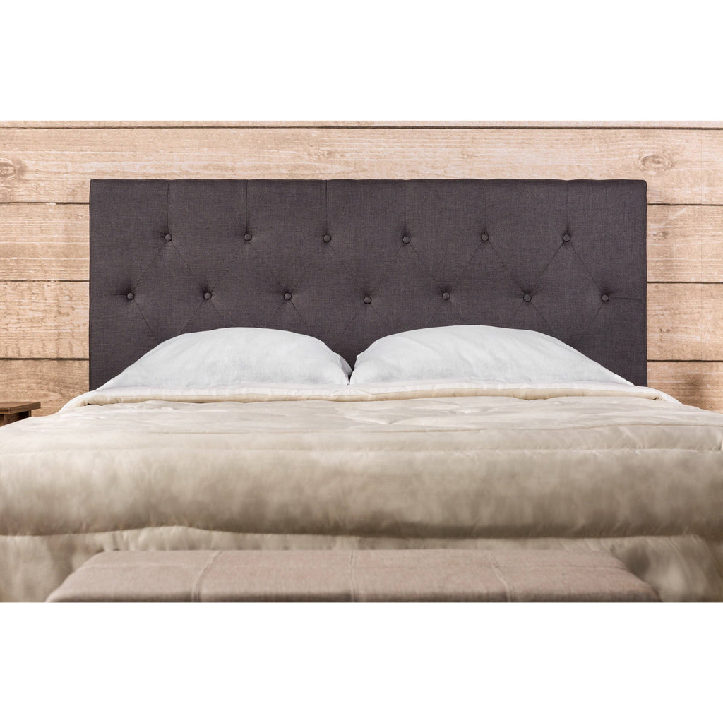 Grey Queen Linen Headboard T645911