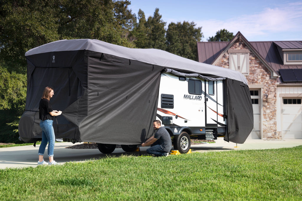 RV Cover for Travel Trailer Up to 15' Z60093