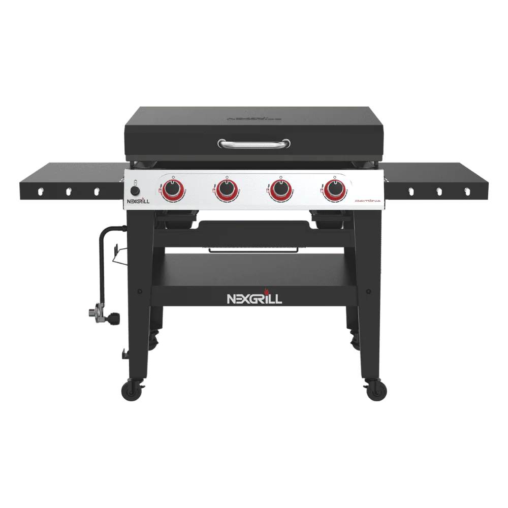 3-Burner Propane Gas Griddle with Side Tables F974