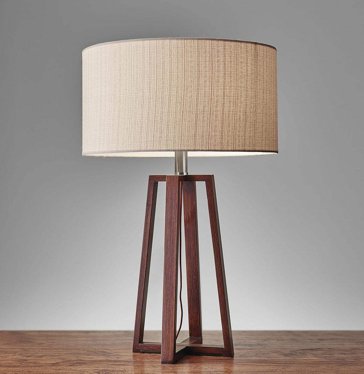 Walnut Birch Wood Floor Lamp M514403