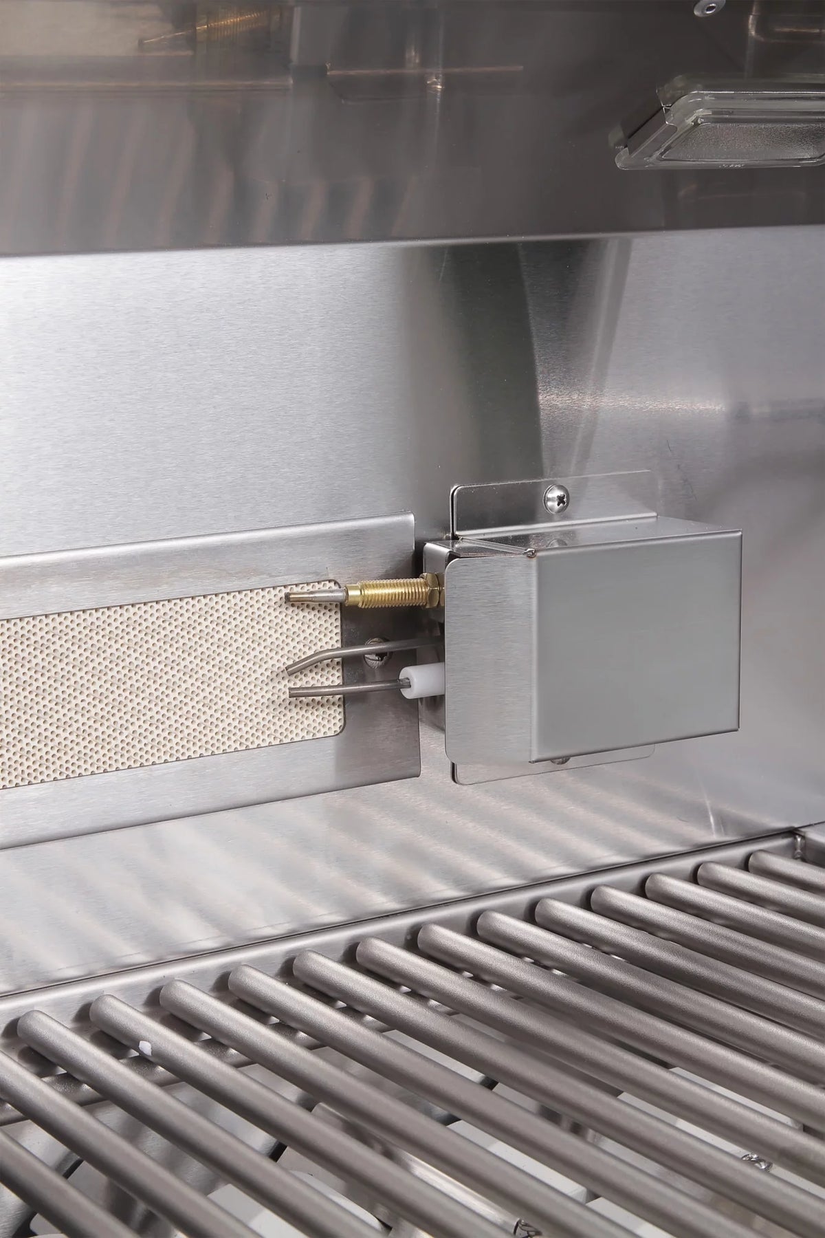60000 BTU 30" Wide Natural Gas Built-In Grill Stainless Steel I318