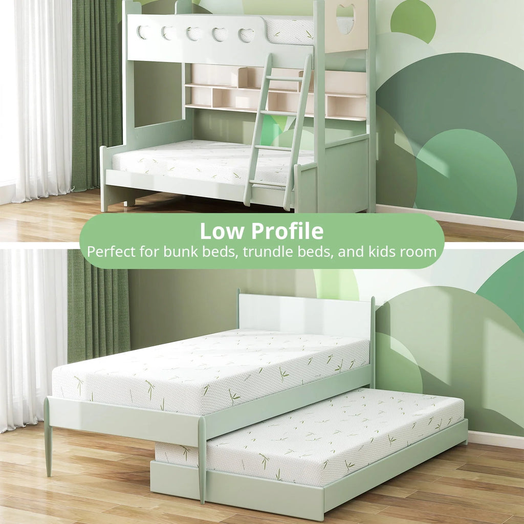 6 inch Memory Foam Twin Mattress T888
