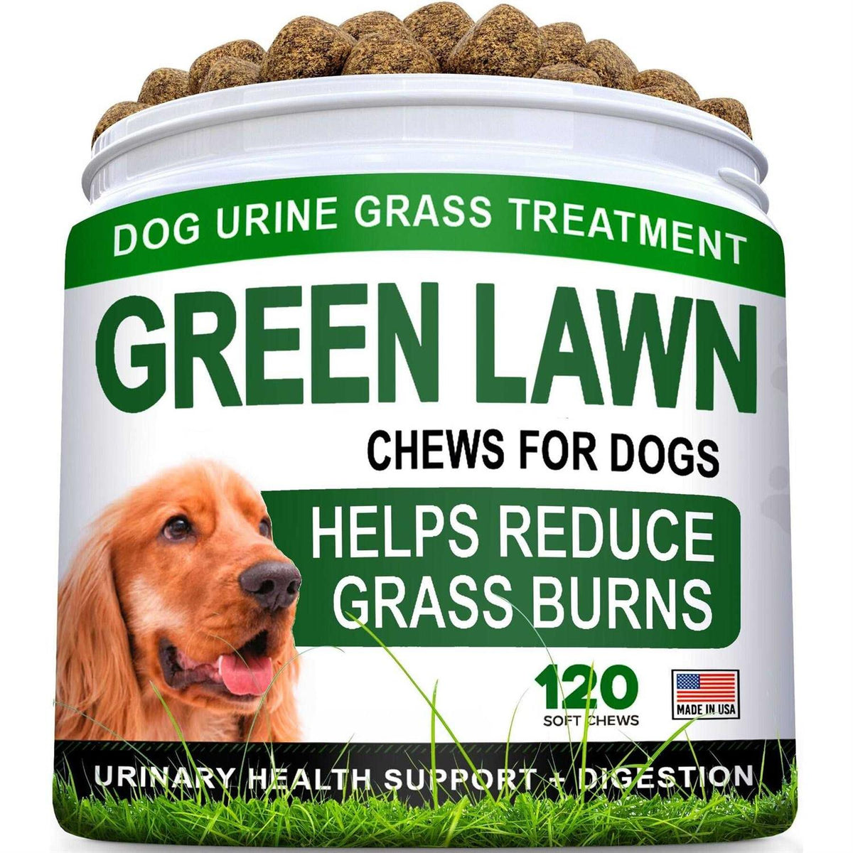Grass Burn Spot Chews for Dogs A1417