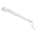 3 ft. 2-Light 45-Watt Equivalent White Integrated LED Shop Light (6-Pack) X777685