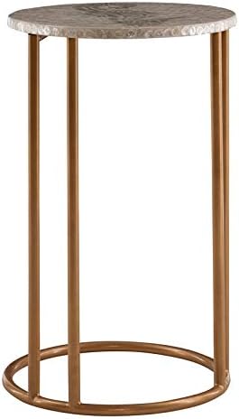 Gold Metal Accent C Table W790528