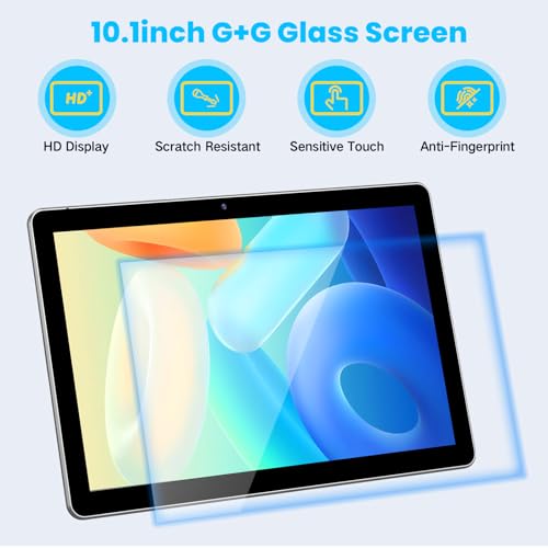 10.1 Inch 4G LTE Tablet with SIM Card Slot, 64GB ROM W760689