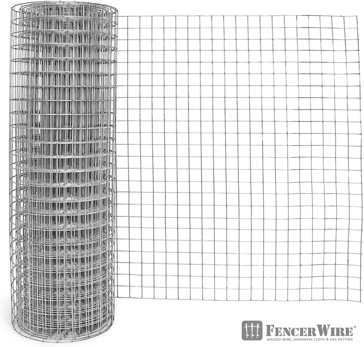 10 Gauge Galvanized Welded Wire Fence 4 ft. x 50 ft. Y545