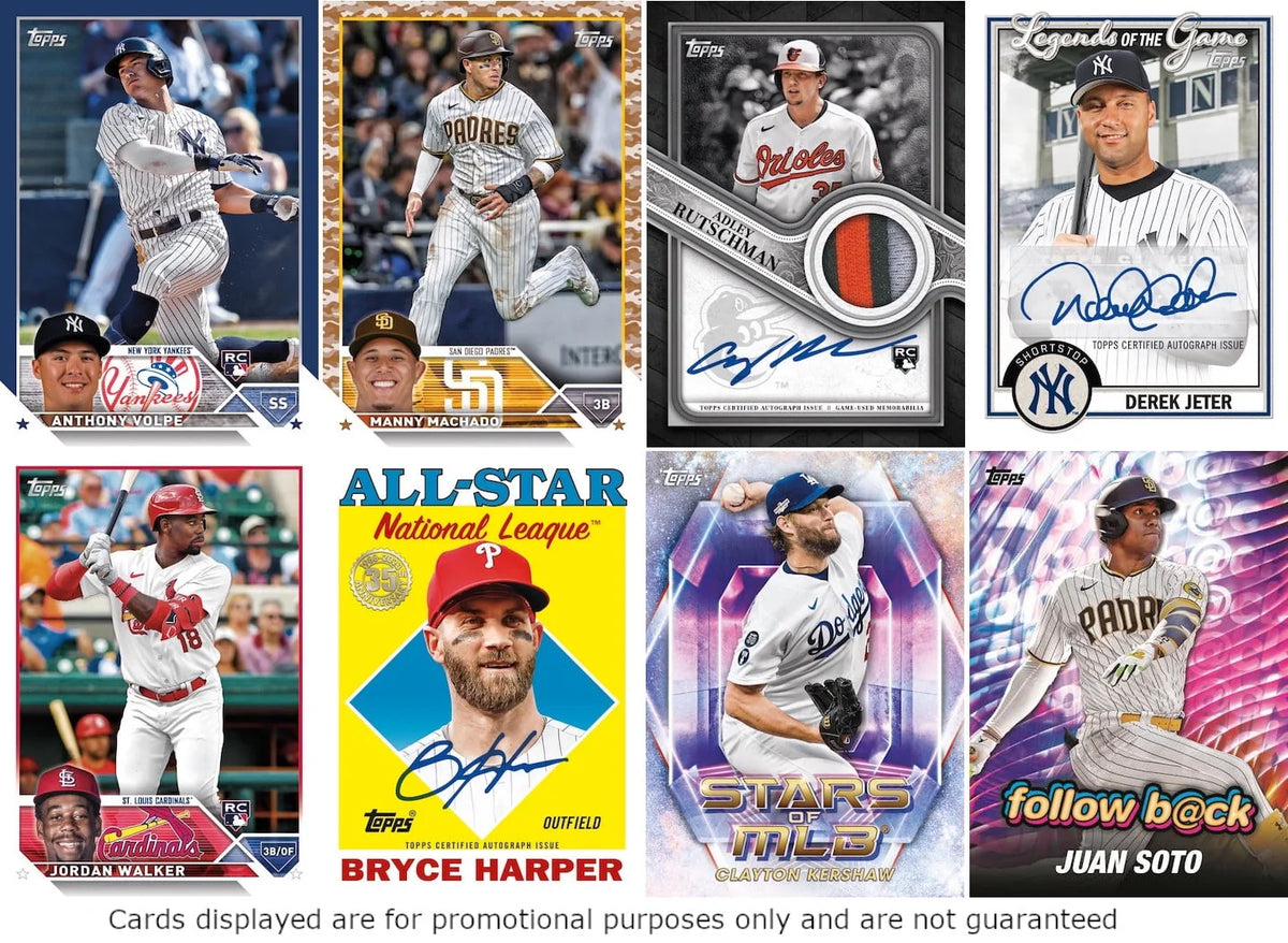 MLB Baseball Trading Cards Blaster Box D78288