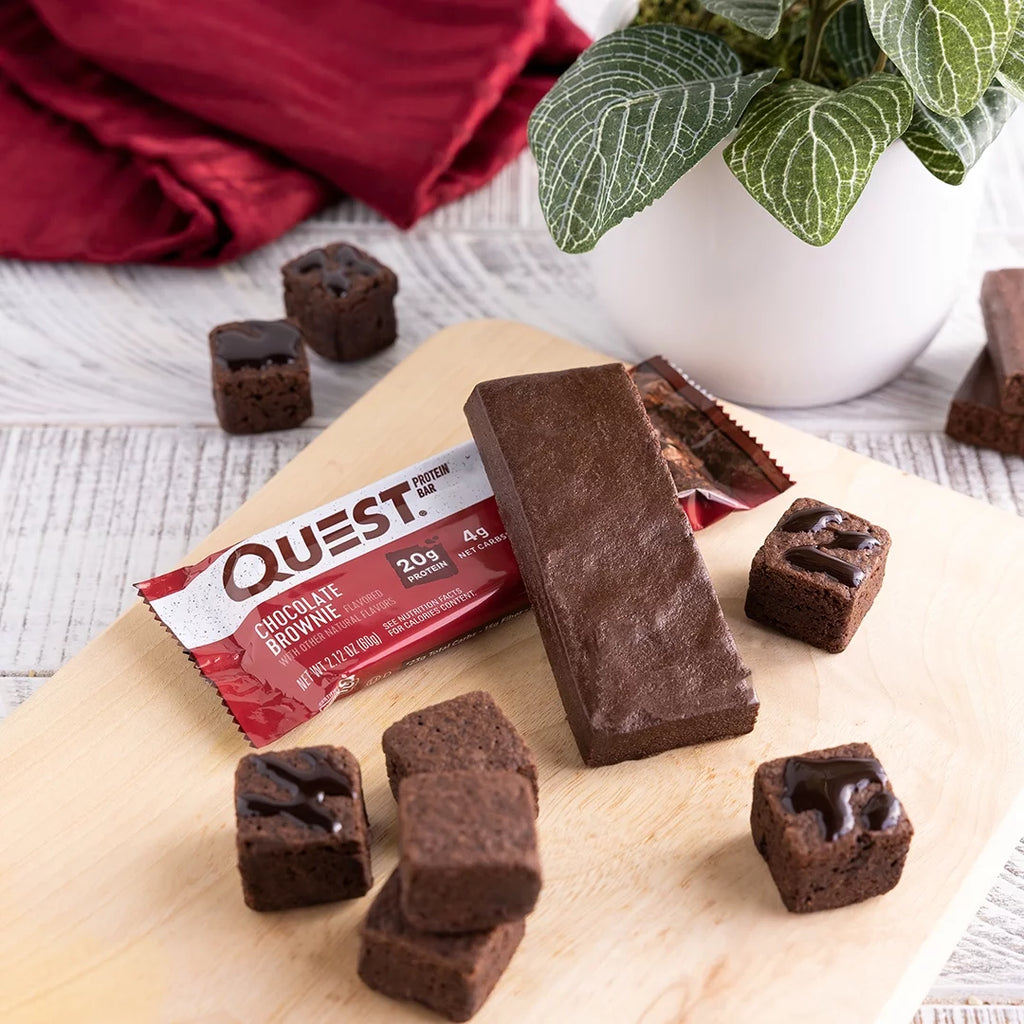 Chocolate Brownie 20g Protein Bar 12 Ct Y57283