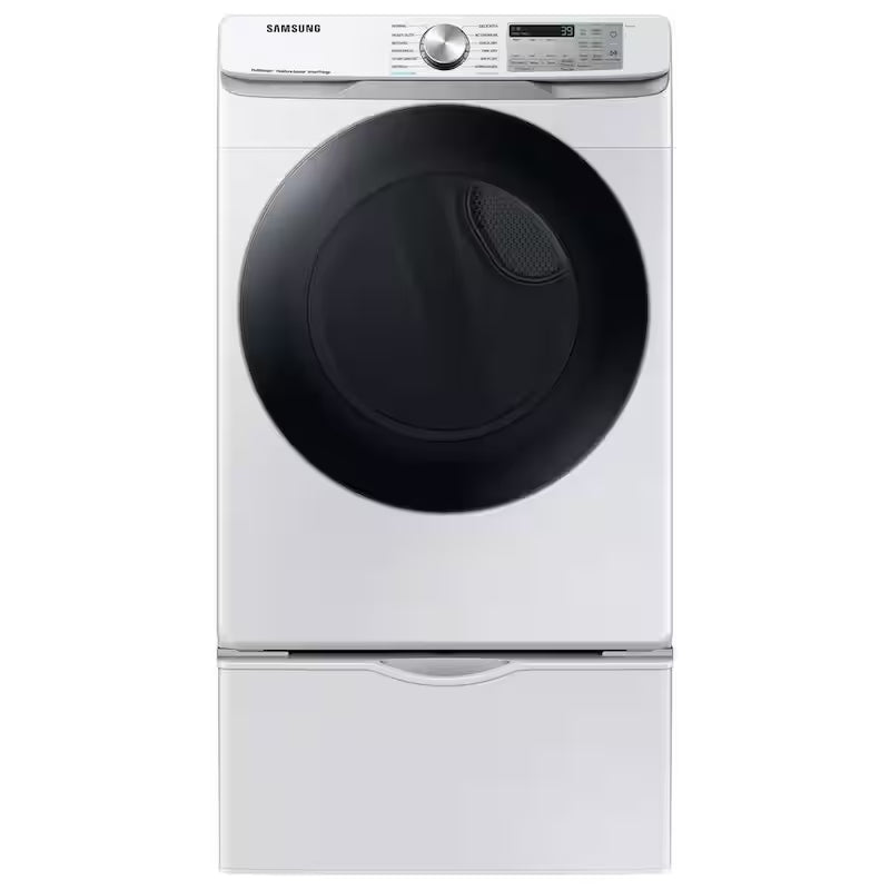 7.5 cu. ft. Vented Electric Dryer with Steam Sanitize in White Q50810
