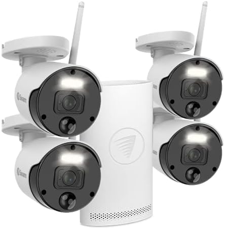 4 Camera 4 Channel 1080p Wi-Fi NVR Security System with 1TB HDD K8151
