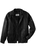 Leather Aviator Jacket Q718