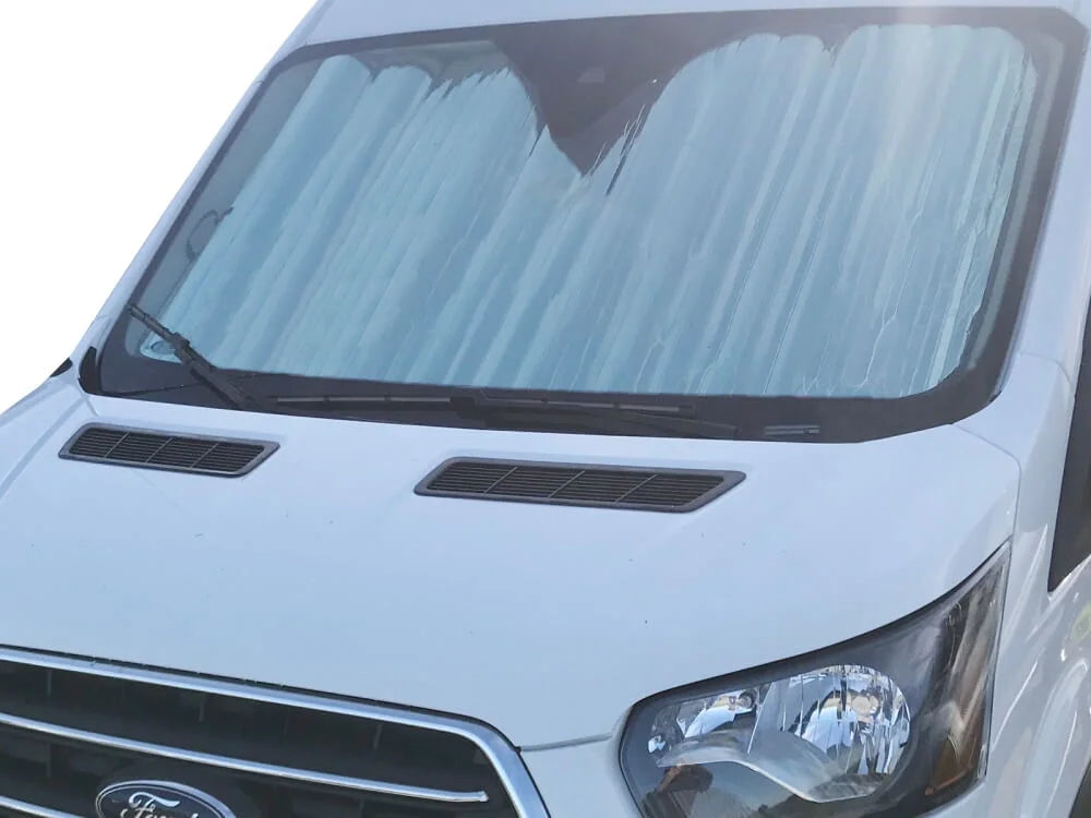 Custom-Fit Windshield Sun Shade for Ford Transit Van J823205