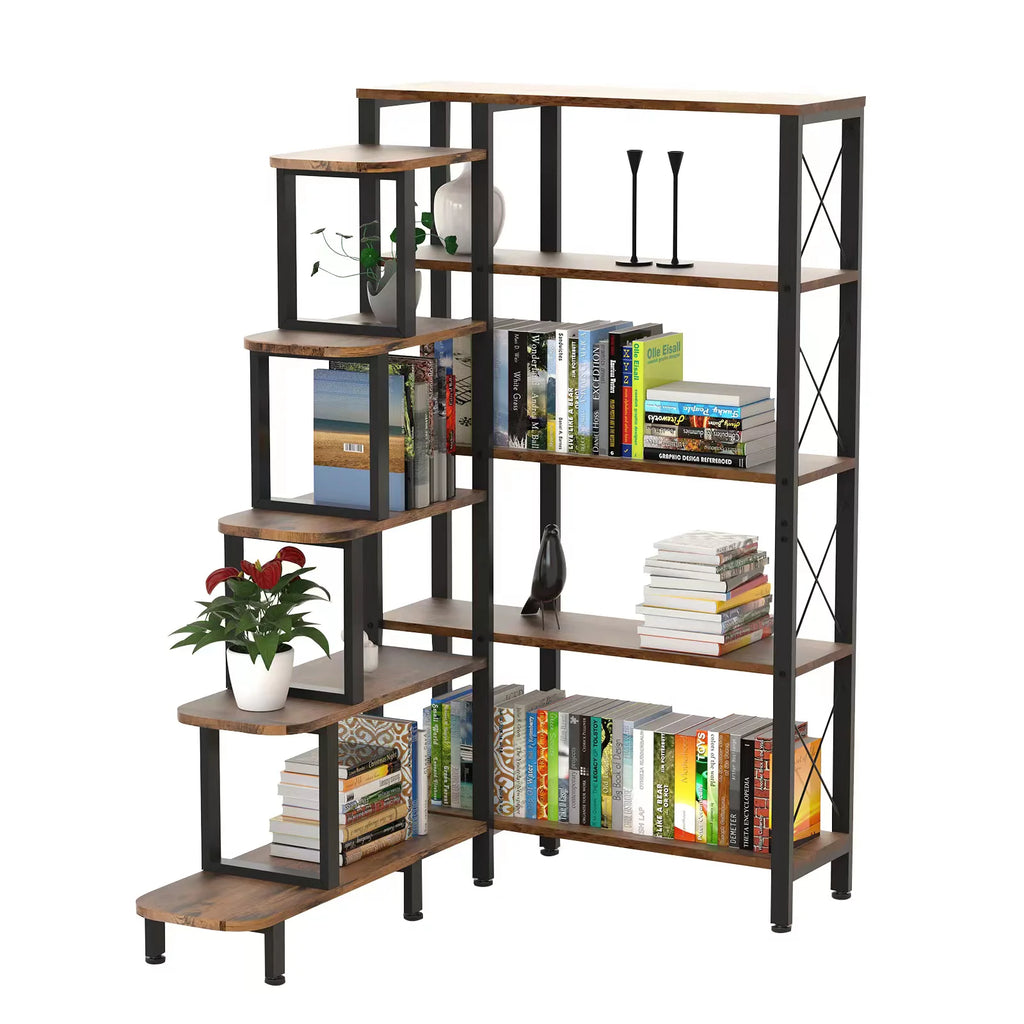 Large Reversible 5 Tier Corner Bookshelf B79810