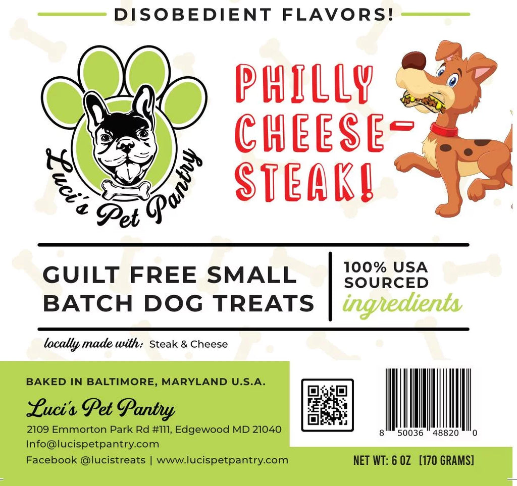 Homemade Dog & Puppy Treats Gift Box 4 - 6 oz. Treat Bags Z176114