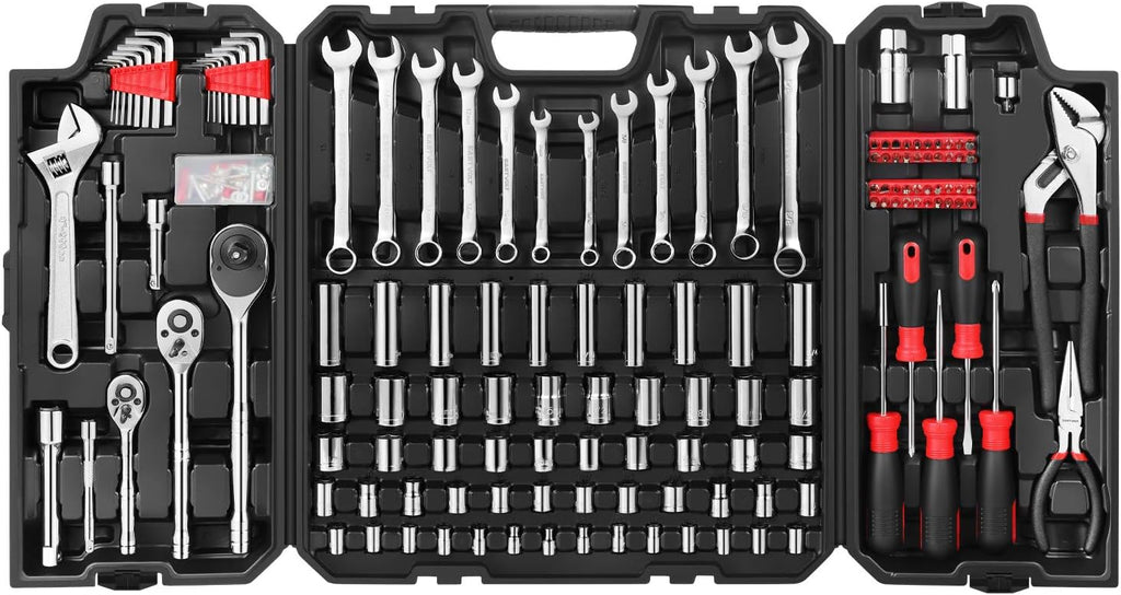 248 Pieces Mechanics Tool Set with Storage Case I18768