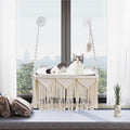 Macrame Cat Window Perch Hammock Z455585