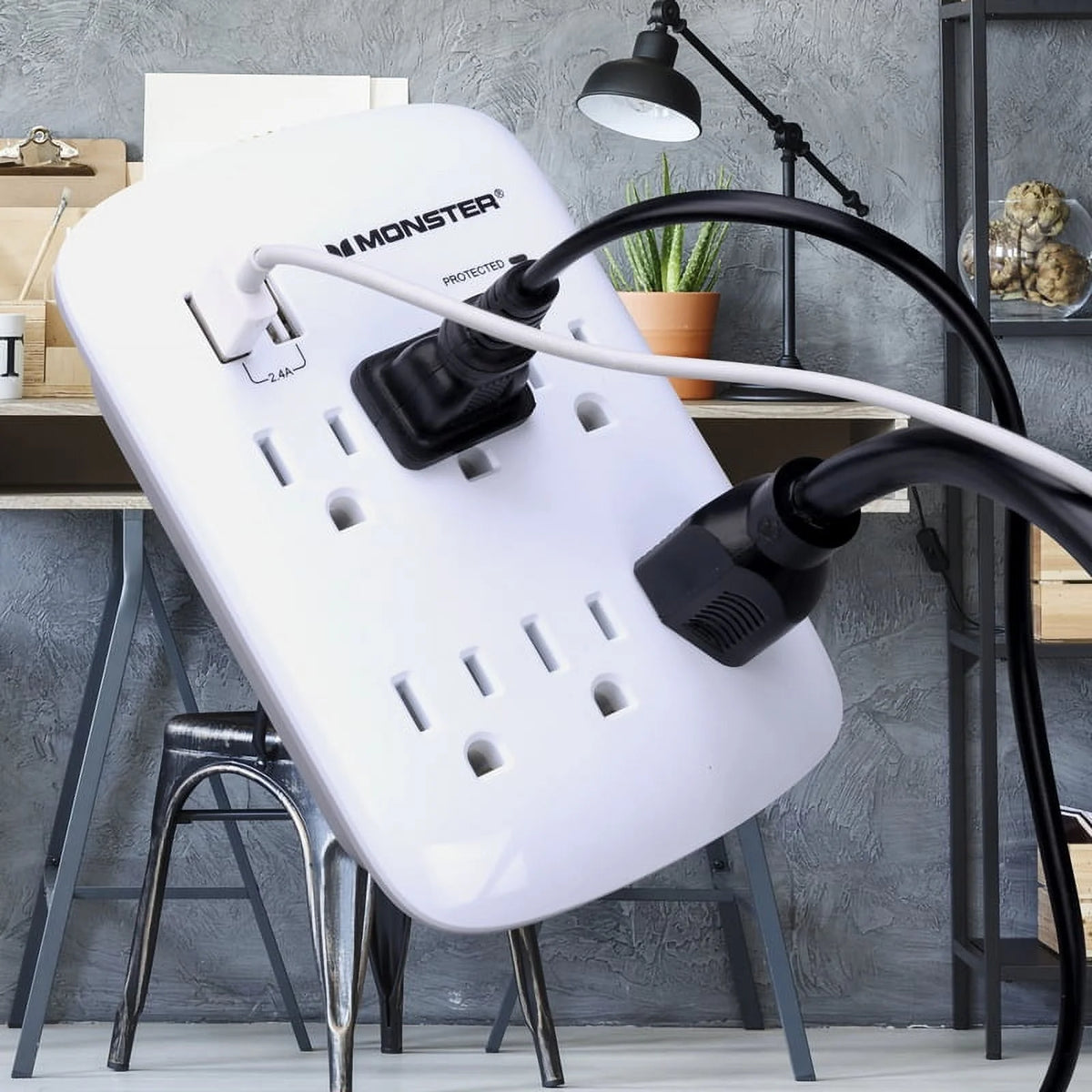 Surge Protector Wall Tap, 1875 Watts, 125 Volts Z358323