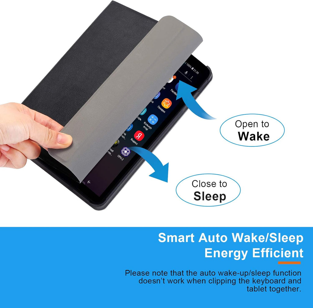 Detachable Wireless Bluetooth Keyboard Case for Fire HD 8 B6987
